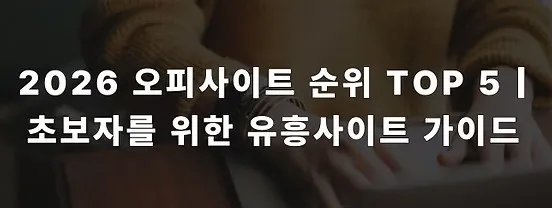 오피사이트 1